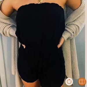 Off the shoulder romper